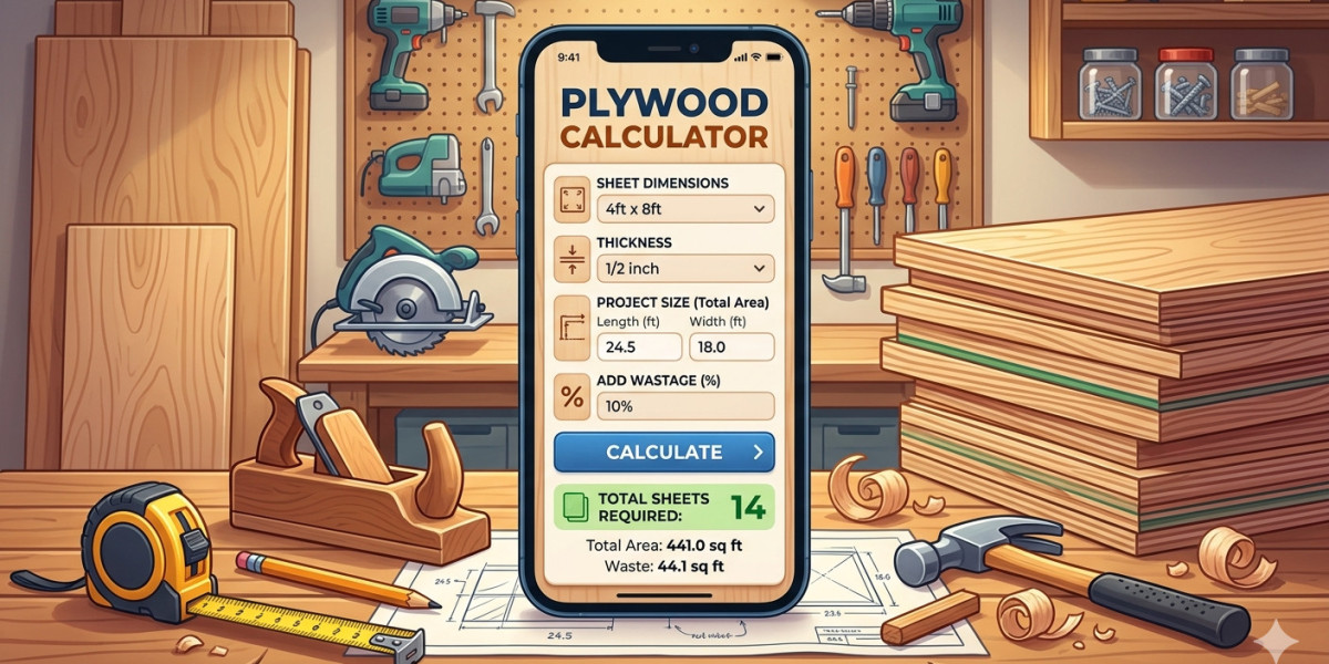 Plywood Calculator - Estimate Plywood Sheets Instantly
