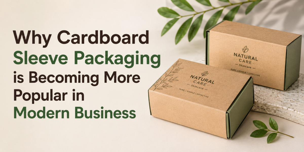 Why Cardboard Sleeve Packaging is Becoming More Popular in Modern Business