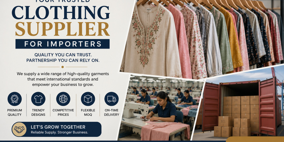 Clothing Supplier for Importers – Reliable Apparel Sourcing from India for Global Businesses