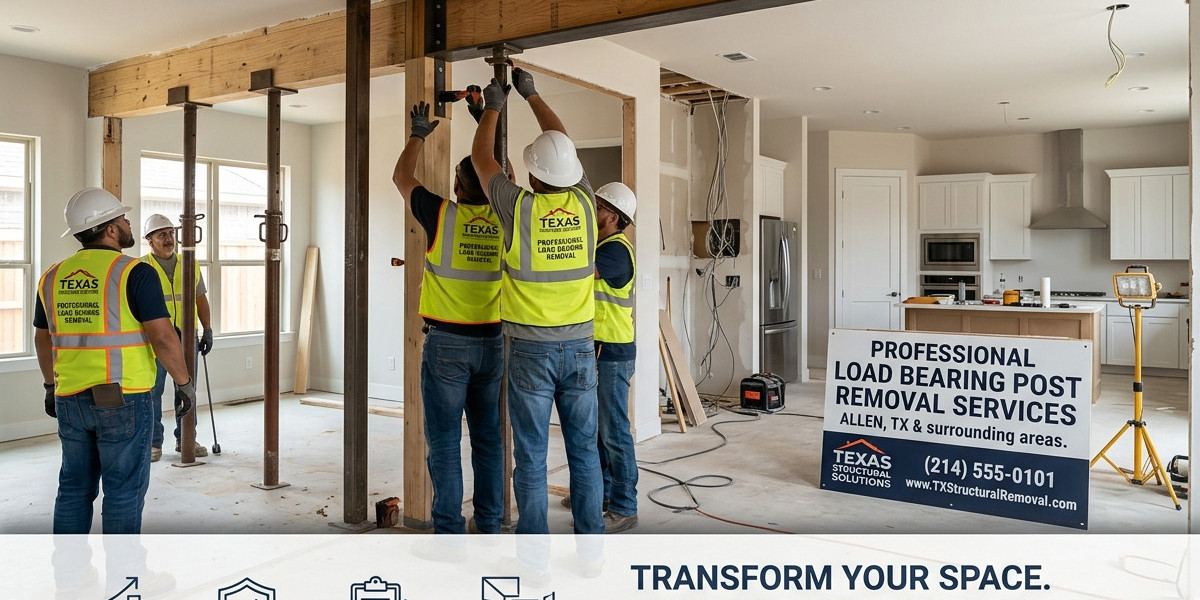 Professional Load Bearing Post Removal Services in Allen, TX