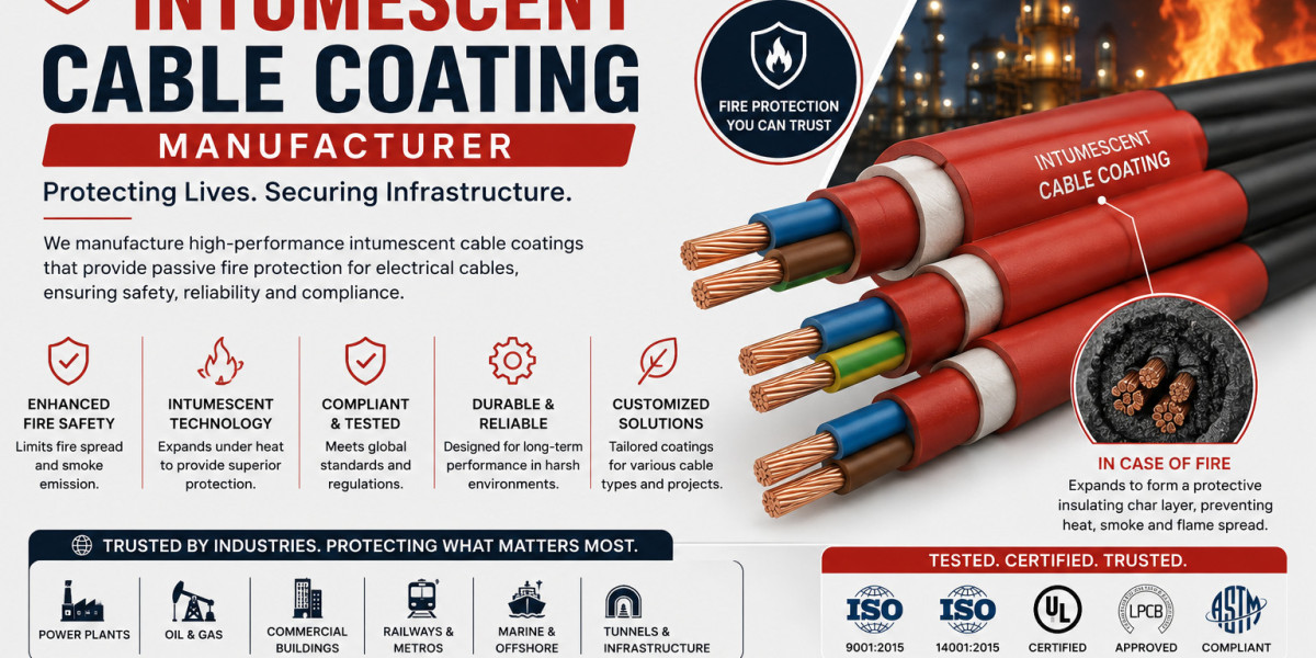 Intumescent Cable Coating Manufacturer: Advanced Fire Protection for Critical Cable Systems