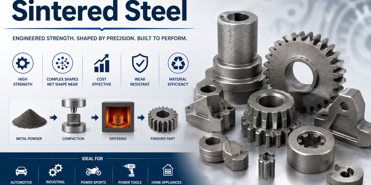 Sintered Steel Market Revenue Growth and Industry Expansion by 2034