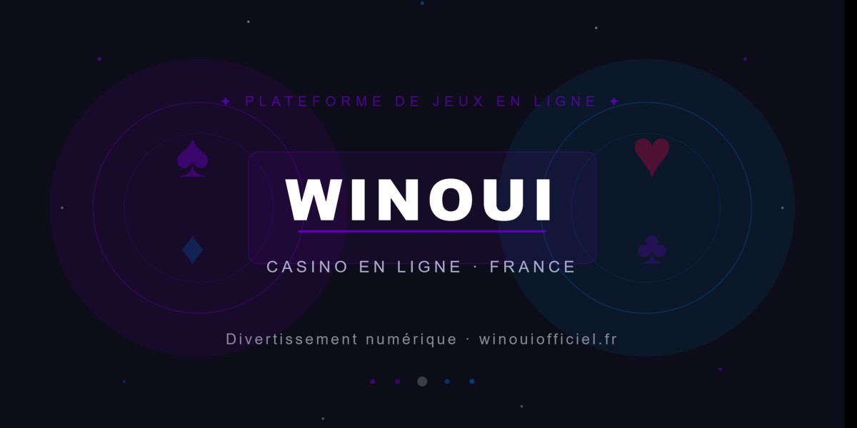 Winoui officiel : présentation d'une plateforme de casino en ligne