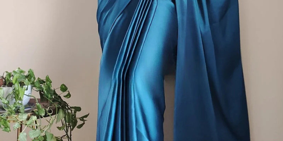 Plain Satin Saree: The Perfect Blend of Simplicity and Elegance