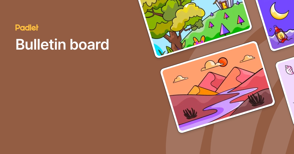 Bulletin board