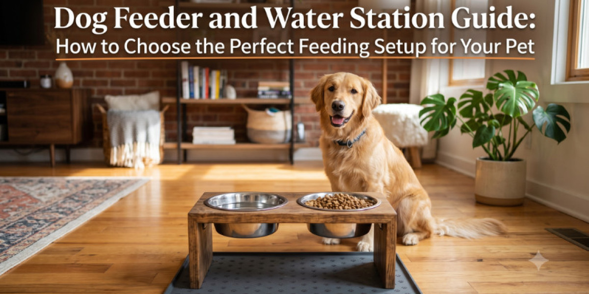 Dog Feeder and Water Station Guide: How to Choose the Perfect Feeding Setup for Your Pet