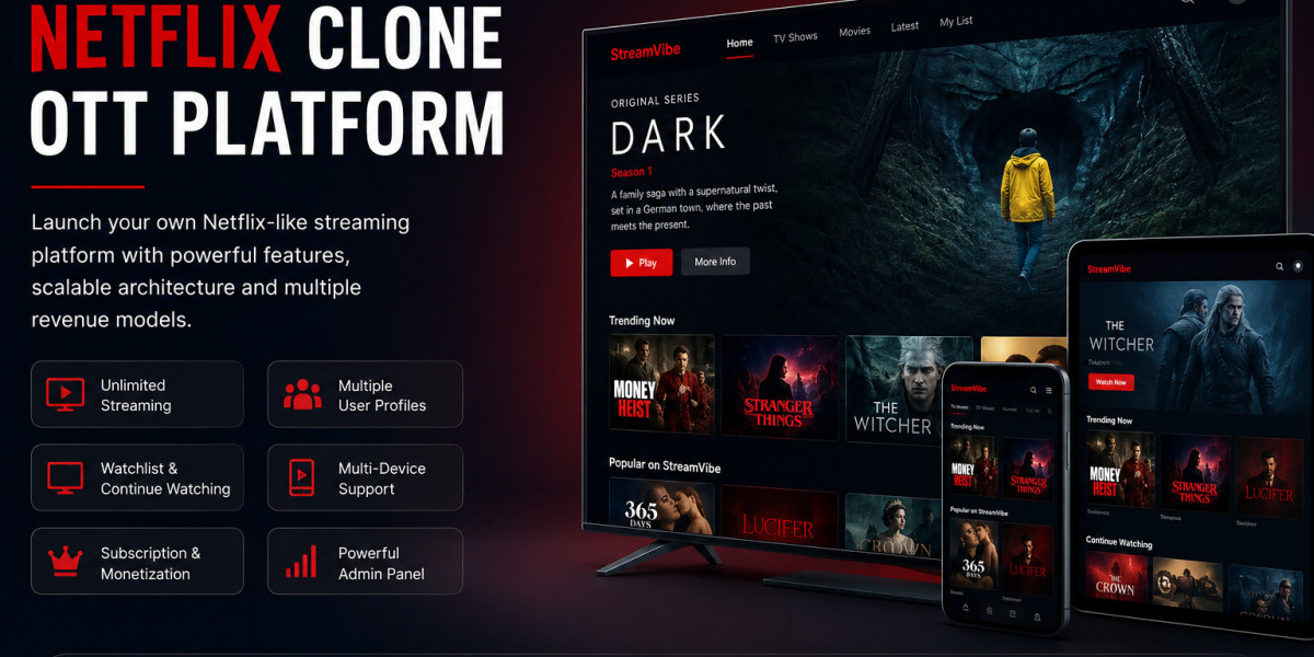 How a Netflix Clone Can Help You Build a Successful OTT Streaming Business