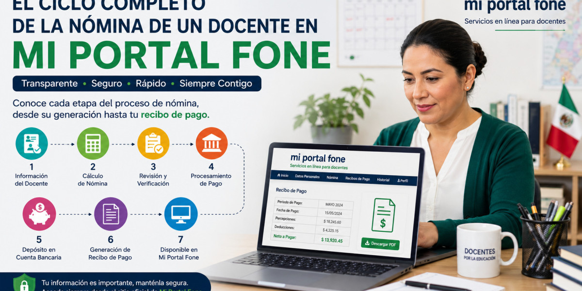 El Ciclo Completo de la Nómina de un Docente en Mi Portal Fone