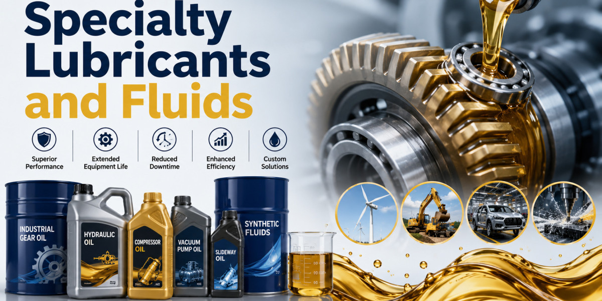 Specialty Lubricants and Fluids Market Trends and Growth Assessment by 2034