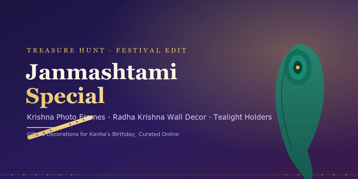 Janmashtami Special Gifts & Decorations: A Complete Guide to Celebrating Kanha's Birth at Home