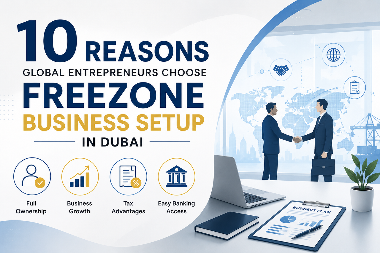 10 Reasons Global Entrepreneurs Choose Freezone Business Setup in Dubai | Business | Before It's News