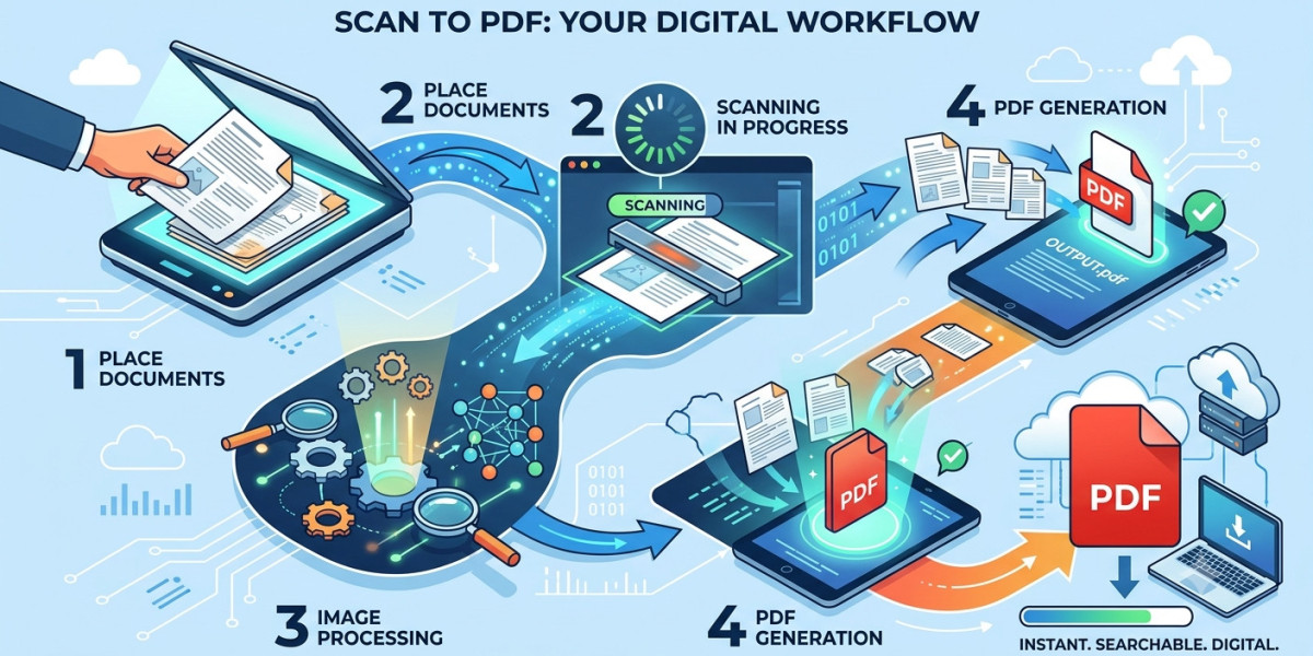 Scan to PDF: The Complete Guide to Converting Scanned Documents
