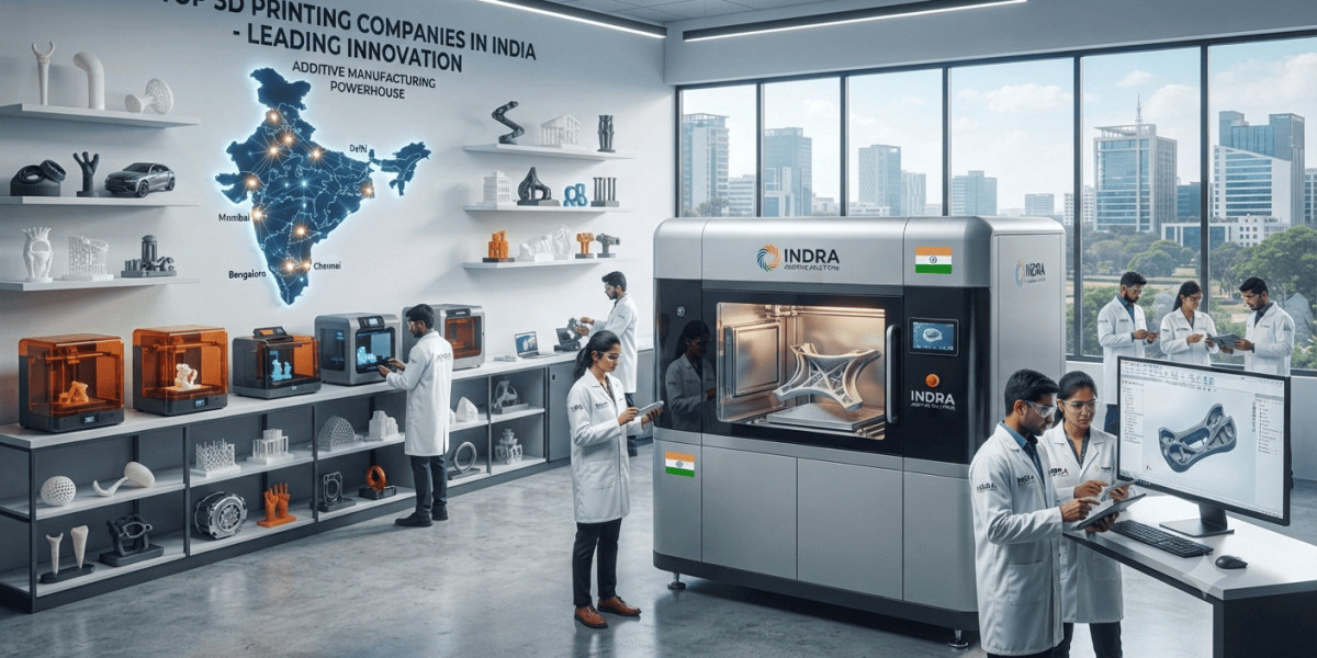 Top 3D Printing Companies in India for Industrial Growth