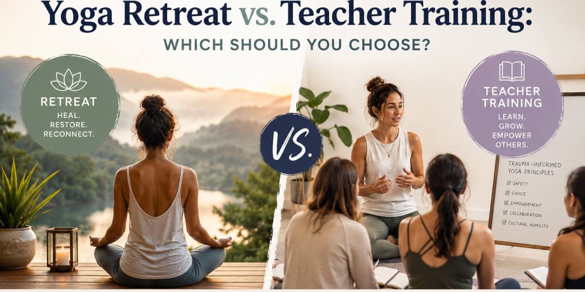 Trauma-Informed Yoga Retreat vs. Teacher Training: Which Should You Choose?