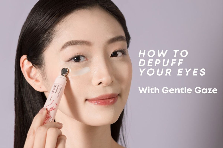De-puffing your eyes with Gentle Gaze