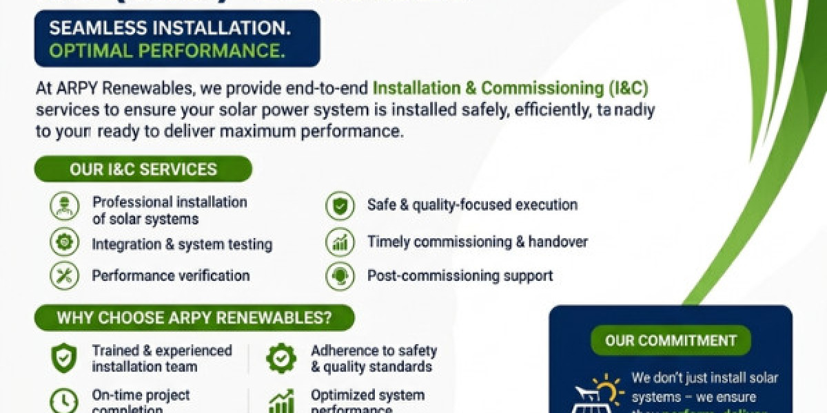 Installation & Commissioning (I&C) Services | ARPY Renewables