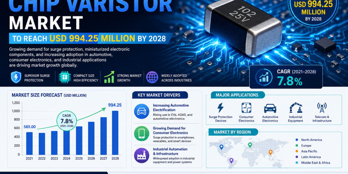 Global Chip Varistor Market to Reach USD 994.25 Million by 2028