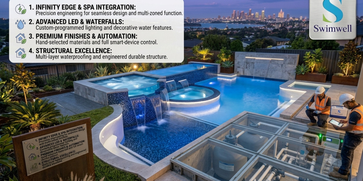 Can a swimming pool contractor build pools with advanced design features?