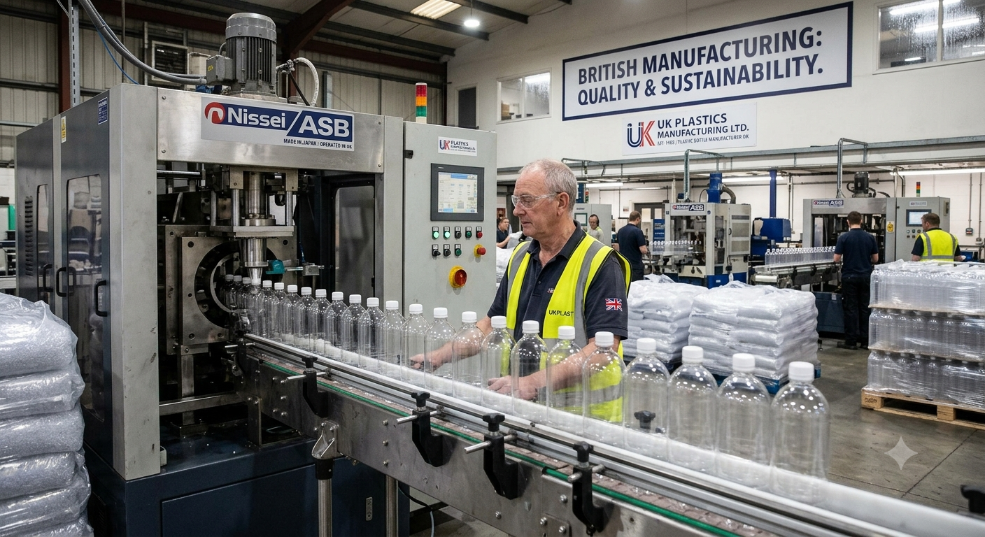 Plastic Bottle Manufacturer UK | Custom Bottle & Packaging Solutions
