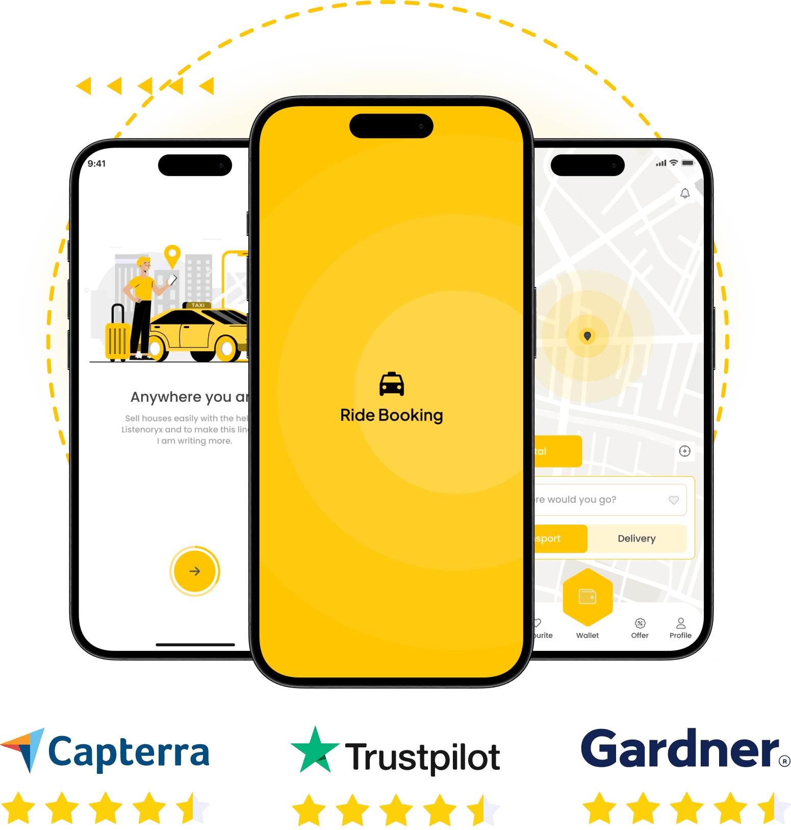 Lyft Clone App - Launch Your Ride-Hailing Platform Fast
