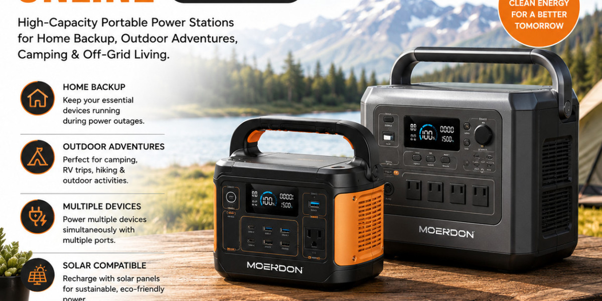 Moerdon Introduces High-Performance Portable Power Generators for Reliable Backup Power Anywhere