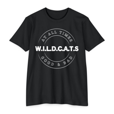 Adult Wildcats Christian White Letters & Picture Premium tee Profile Picture