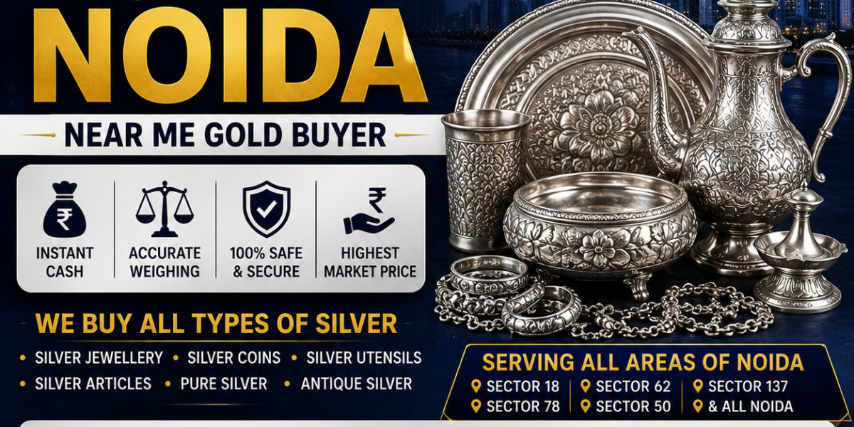 Best Silver Buyer in Noida | Instant Cash for Silver